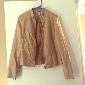 Faux leather jacket